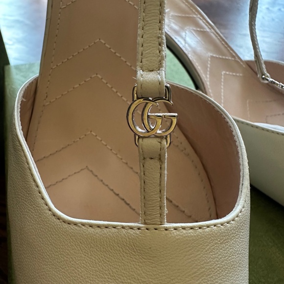 GUCCI DOUBLE G SLINGBACK PUMPS - Brand New - Picture 7 of 10
